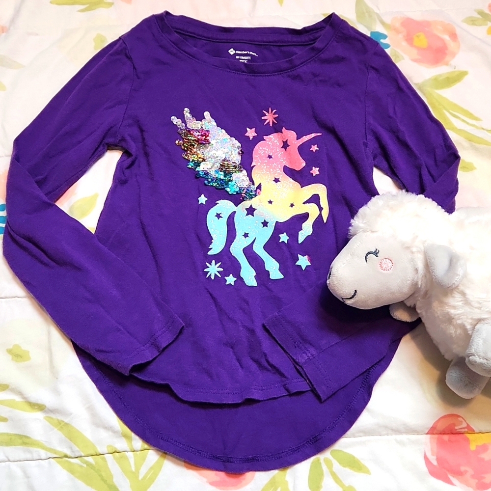 Unicorn Girls Top 4/5 T